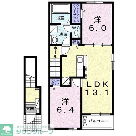 アルセ ボニータの物件間取画像